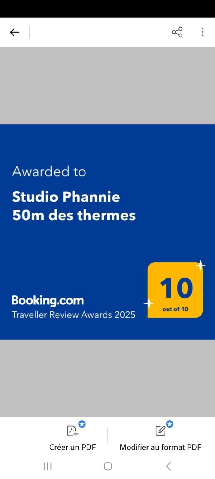 Studio Phannie Renove 50M Cures Amélie-les-Bains-Palalda Extérieur photo